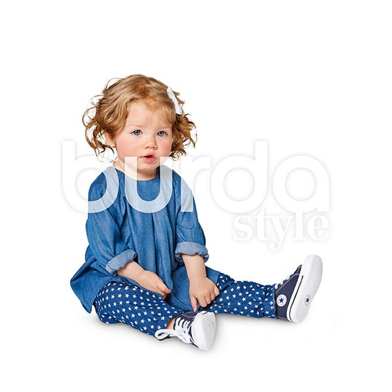 Vestido de bebé | blusa | pantalón, Burda 9348 | 68 - 98,  image number 6