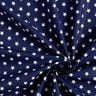 Popelina de algodón estrellas medianas – azul marino/blanco,  thumbnail number 5