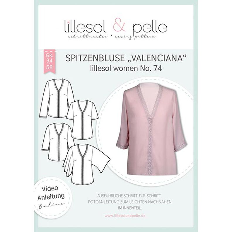 Blusa Valenciana | Lillesol & Pelle No. 74 | 34-58,  image number 1