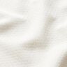 Tela decorativa Jacquard Rombos pequeños – blanco lana,  thumbnail number 2