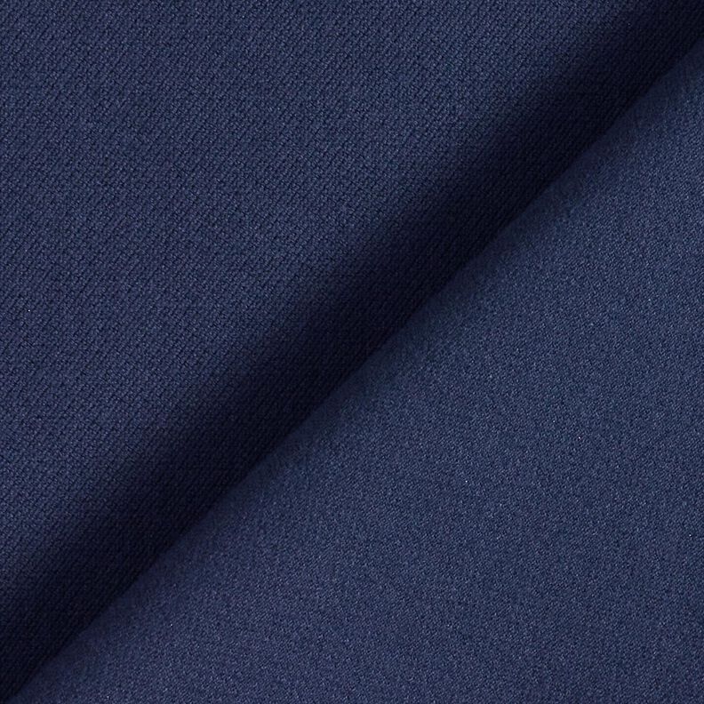 Tela de pantalón elástico liso – azul marino,  image number 3