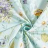 Tela de algodón Popelina Flores silvestres – menta suave/lavanda,  thumbnail number 3