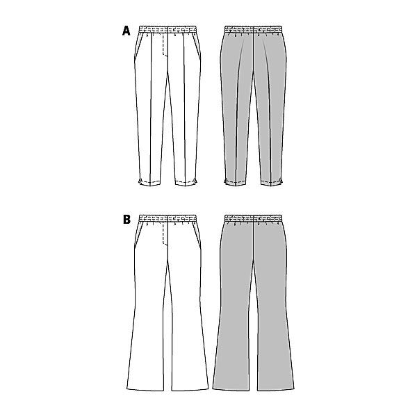 Pantalones / pantalones elásticos , Burda 6859,  image number 3