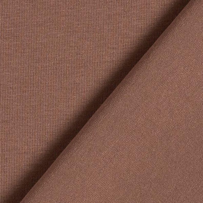GOTS Tela de jersey de algodón | Tula – marrón,  image number 3