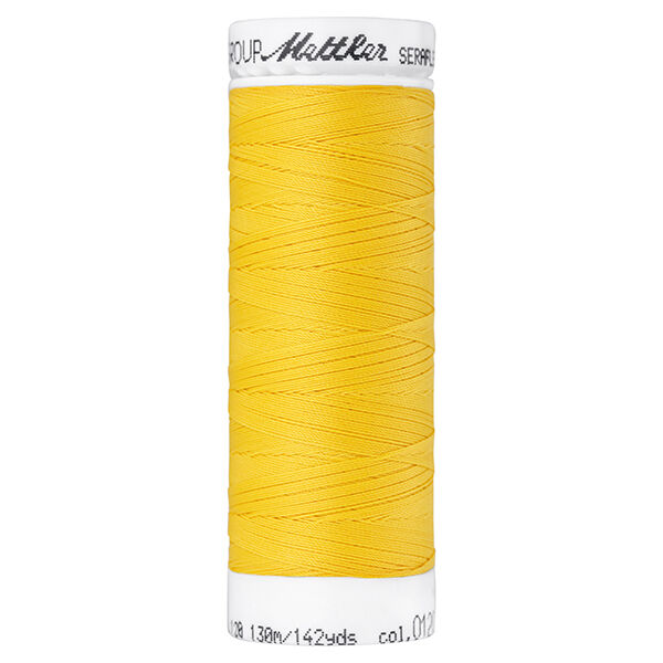 Hilo de coser Seraflex para costuras elásticas (0120) | 130 m | Mettler – amarillo sol,  image number 1