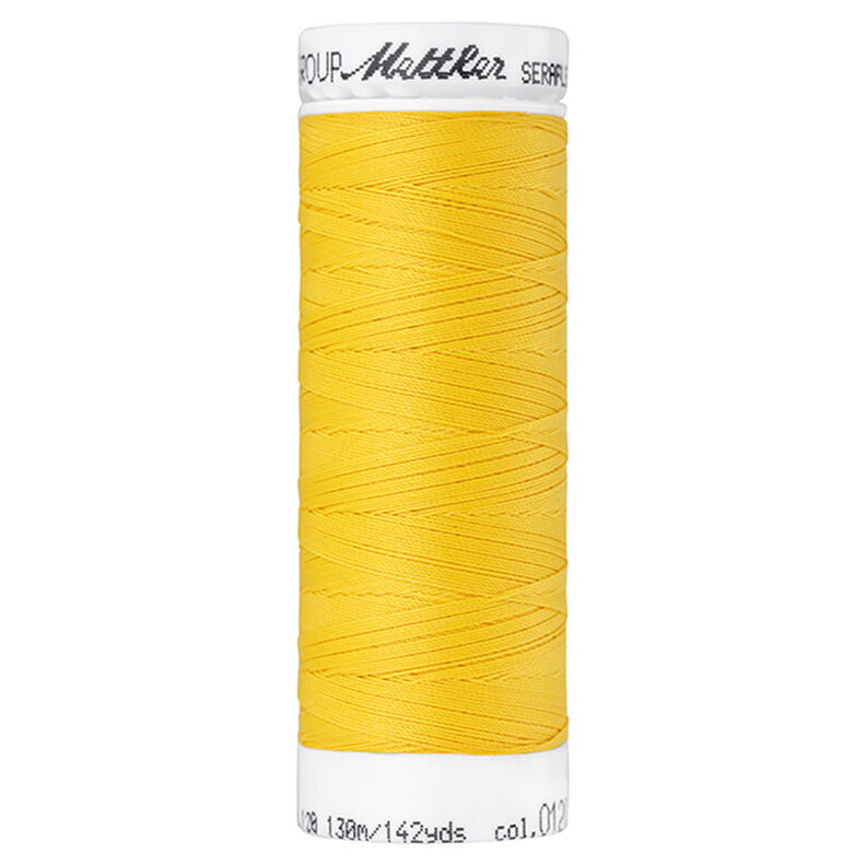 Hilo de coser Seraflex para costuras elásticas (0120) | 130 m | Mettler – amarillo sol,  image number 1