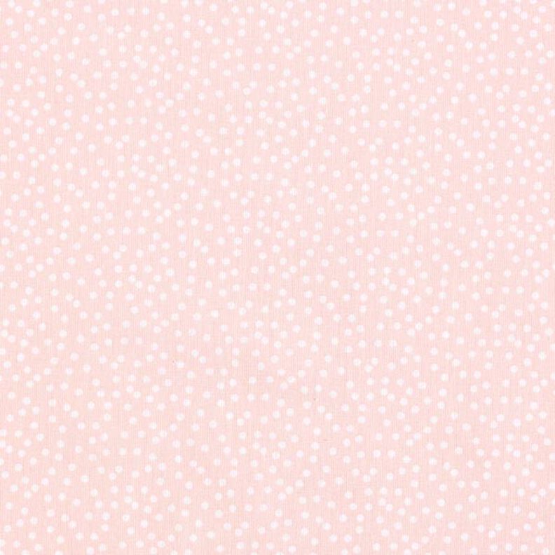 Tela de algodón Cretona puntos irregulares – rosado,  image number 1