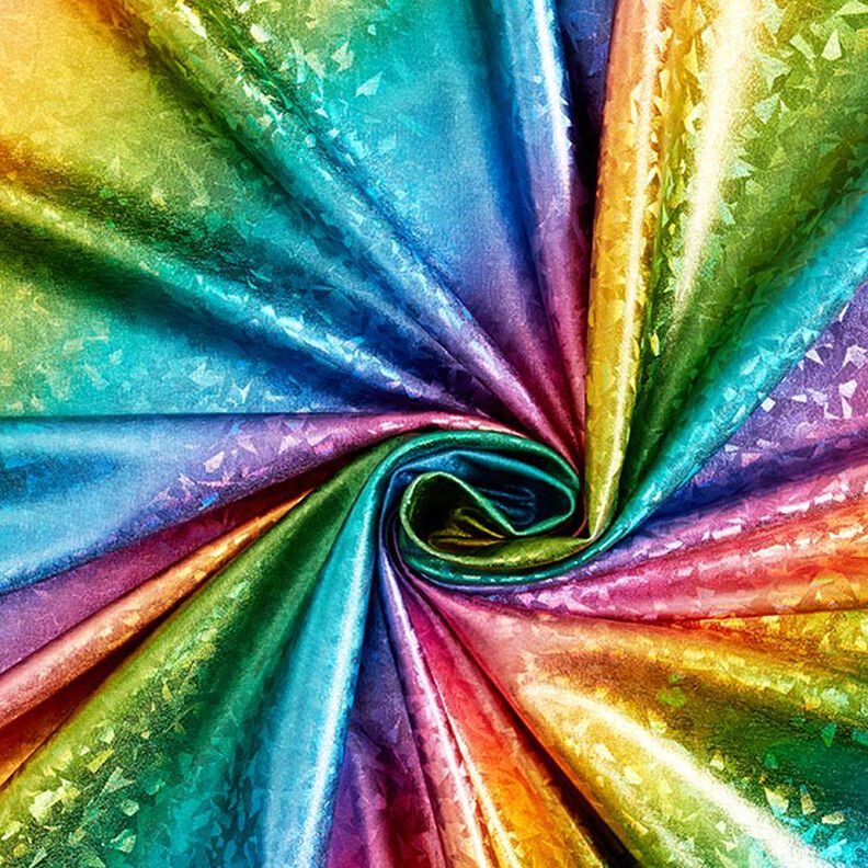Jersey metalizado colorido brillo arcoíris,  image number 4