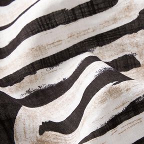 Mezcla algodón-viscosa con serpientes – negro, 