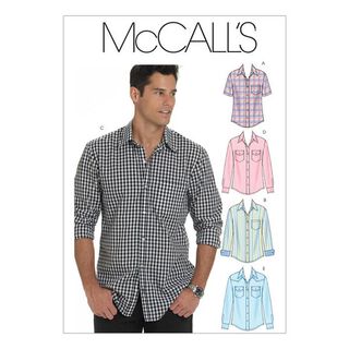 Camisa de caballero, McCalls 6044 | 34 - 44 | 46 -, 
