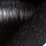 Piel sintética Rayas horizontales – negro/blanco lana,  thumbnail number 4
