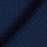 GOTS Muselina de algodón de tres capas – azul noche,  thumbnail number 5