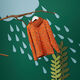 Tela de jersey de algodón Vuelo de cometa Impresión digital | PETIT CITRON – naranja – Muestra,  thumbnail number 8