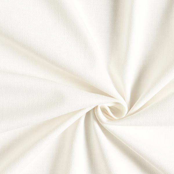 Tela de lino Stretch Mezcla – blanco lana,  image number 1