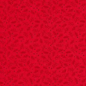 Tela de algodón Popelina Famas festivas – rojo oscuro, 