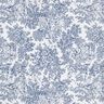 Tela decorativa Lona Romántico – blanco/azul,  thumbnail number 1