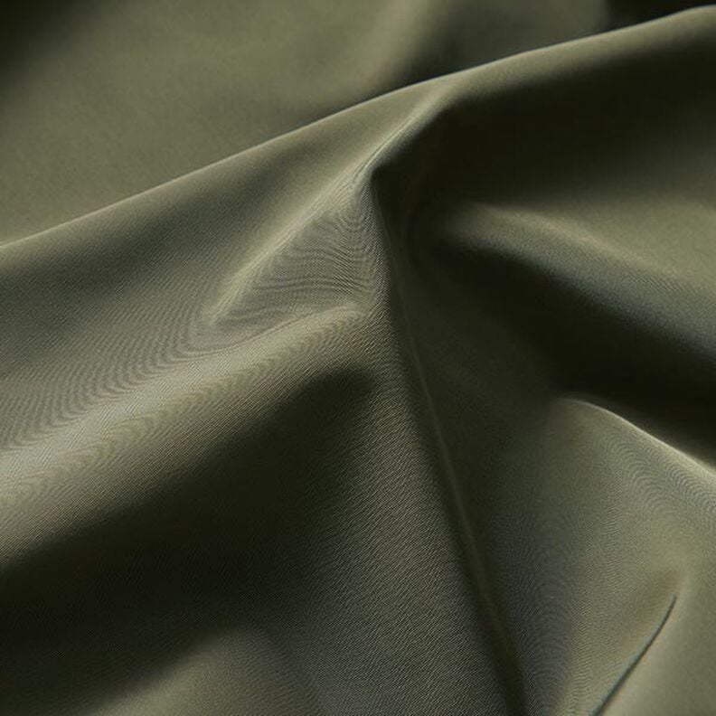 Tela de chaqueta resistente al agua – oliva oscuro,  image number 3