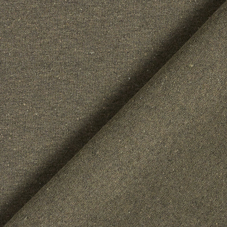 Mezcla de jersey de algodón reciclado – oliva,  image number 3