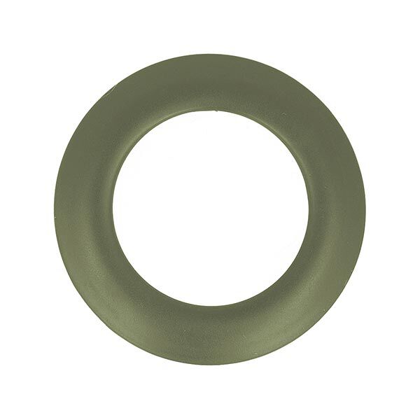 Anillo de cortina con ojal en clic, mate [Ø 40mm] – verde,  image number 1