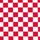 Tela de jersey de algodón Tablero de ajedrez [18 mm] – rojo claro/blanco,  thumbnail number 1