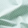 Tela de algodón Cretona Pequeño diseño de mosaico – verde claro,  thumbnail number 2