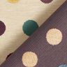 Tela decorativa Tapiz Puntos de confeti – beige claro/rojo,  thumbnail number 4