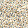 Tela de algodón Cretona Flores dispersas – beige claro/marrón claro,  thumbnail number 1