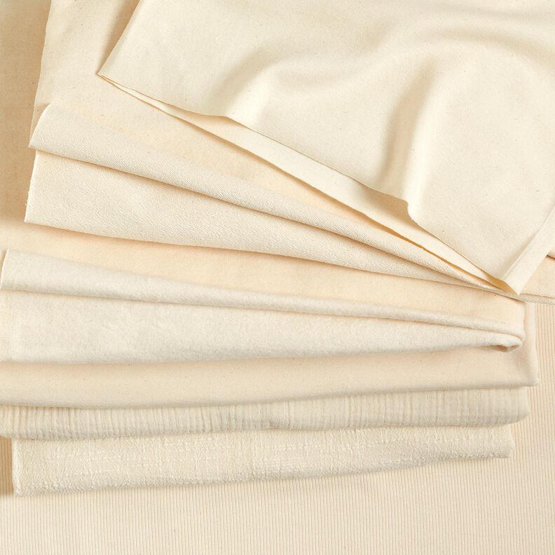 GOTS Jersey de algodón sin blanquear | Tula – naturaleza,  image number 4