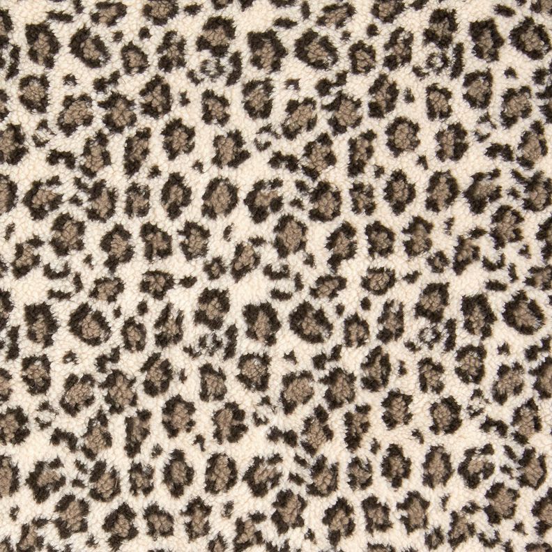 Felpa de peluche Estampado de leopardo – beige claro/duna,  image number 1