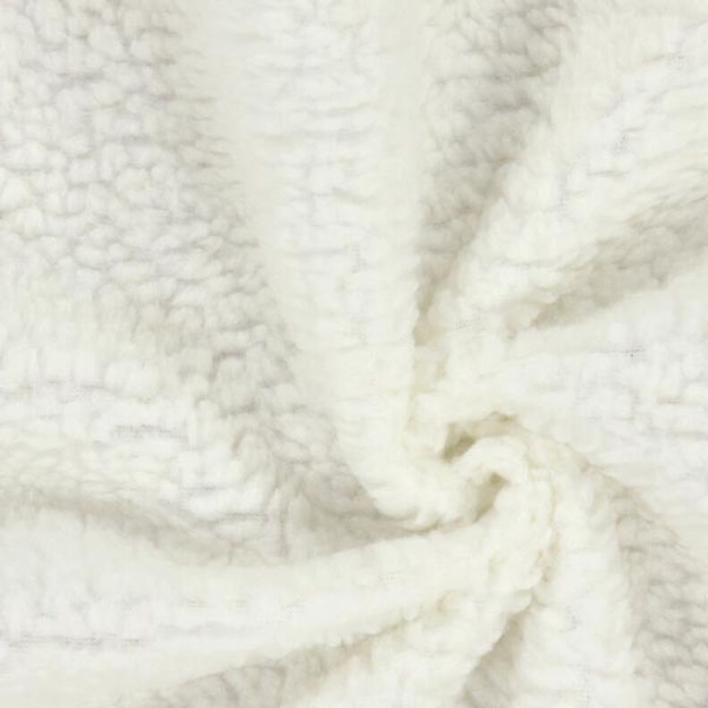 Imitación de piel de cordero – blanco lana,  image number 1