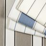 Telas para exteriores Lona Rayas mezcladas – blanco/azul gris,  thumbnail number 5