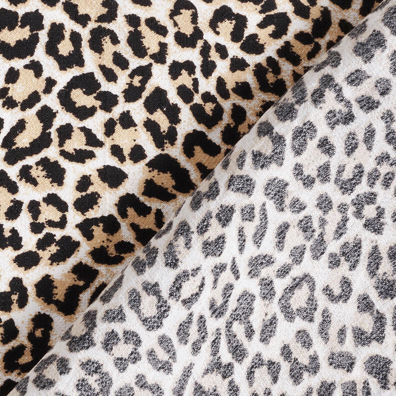 Mezcla viscosa estampado leopardo – beige,  image number 4