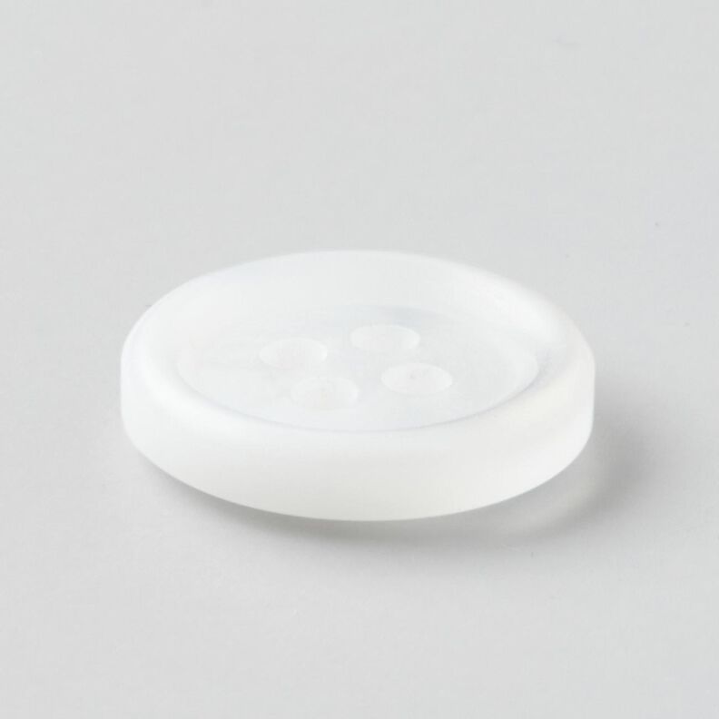 Botón redondo de 4 agujeros [Ø 15 mm] – blanco,  image number 2