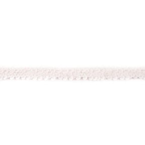 Ribete con lentejuelas elástico [20 mm] – marfil, 