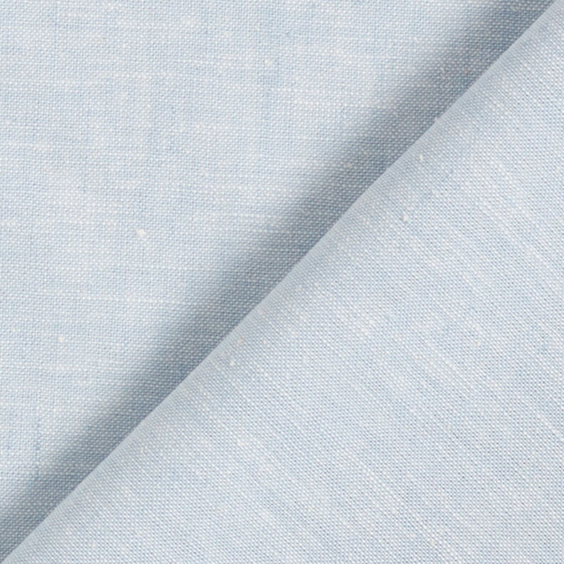 Lino y algodón Melange – azul claro,  image number 3