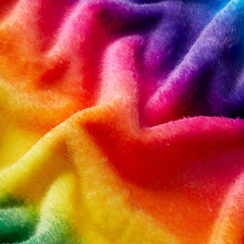 Piel sintética con arcoíris de colores,  image number 2