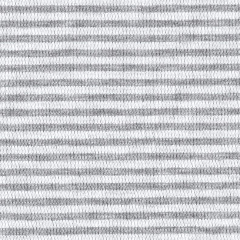 Jersey doble cara rayas liso – blanco/gris,  image number 1