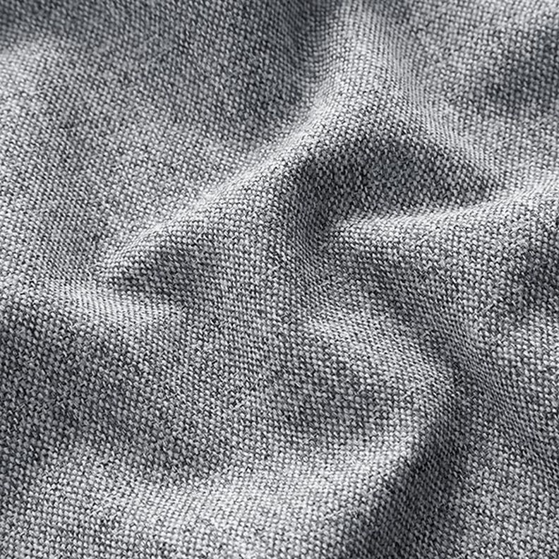Tela de tapicería con jaspeado sutil – azul gris,  image number 2