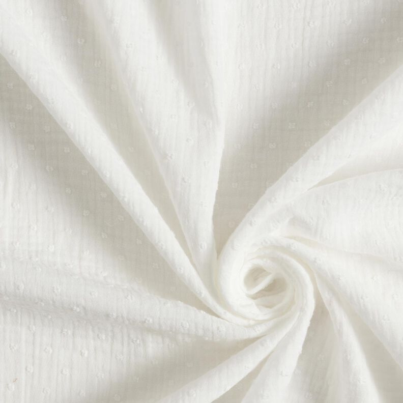 Muselina dobby – blanco lana,  image number 4