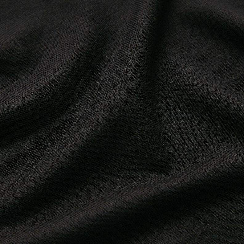 Jersey de verano viscosa medio – negro,  image number 2