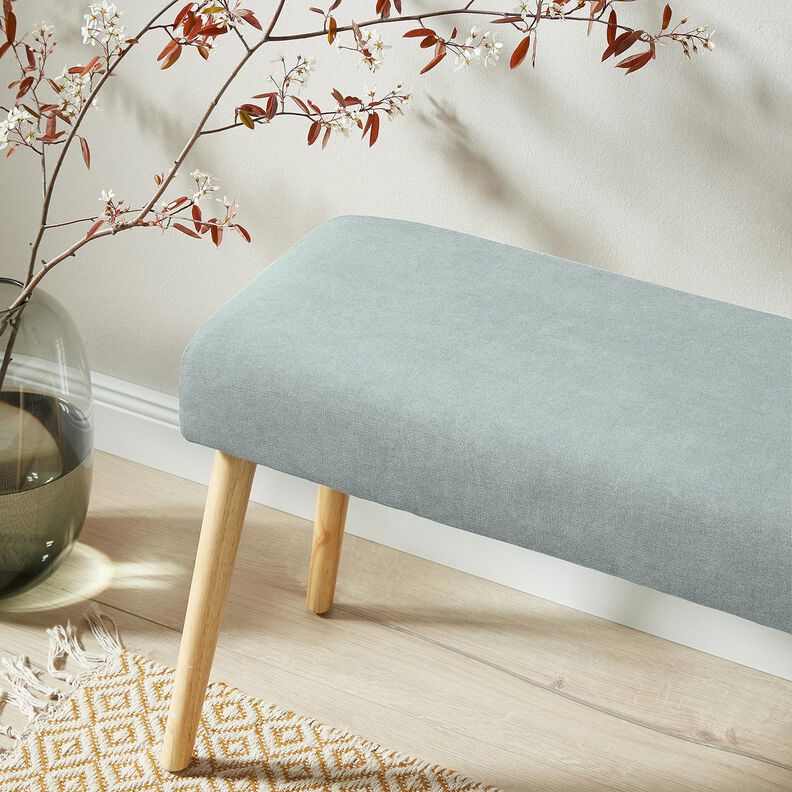 Tela de tapicería Estructura fina – azul claro,  image number 5