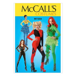 Disfraces de héroes y cómics, McCalls 7269 | 30-38, 