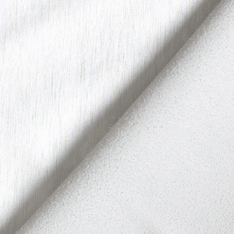 Tela de tapicer&iacute;a Imitaci&oacute;n de piel Resplandeciente &ndash; plata metalizada,  image number 4