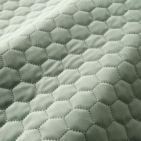 Tela de tapicería Terciopelo acolchado en diseño de panal – caña, 