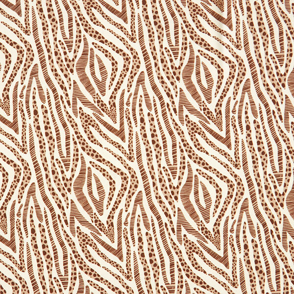 GOTS Felpa francesa veraniega Cebra | Tula – beige claro/marrón oscuro,  image number 1