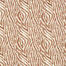 GOTS Felpa francesa veraniega Cebra | Tula – beige claro/marrón oscuro,  thumbnail number 1