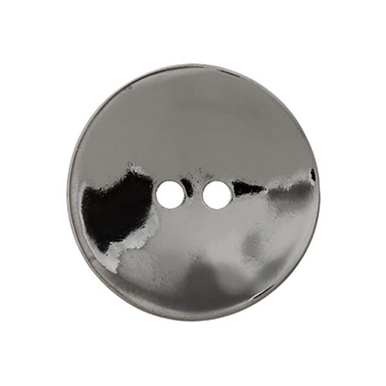 Botón metálico 2 agujeros  – antracito,  image number 1