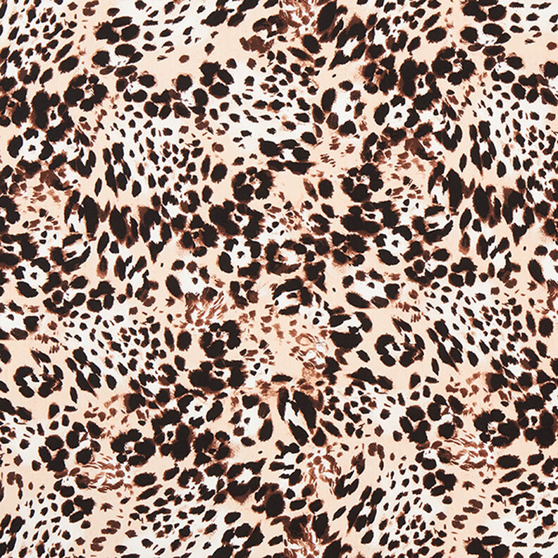 Tela de viscosa leopardo – rosado,  image number 1