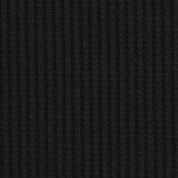 Jersey de algodón con relieves Uni – negro,  image number 4
