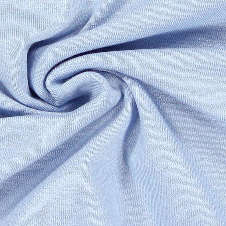 Tela de jersey de viscosa Mediana – azul claro,  image number 2